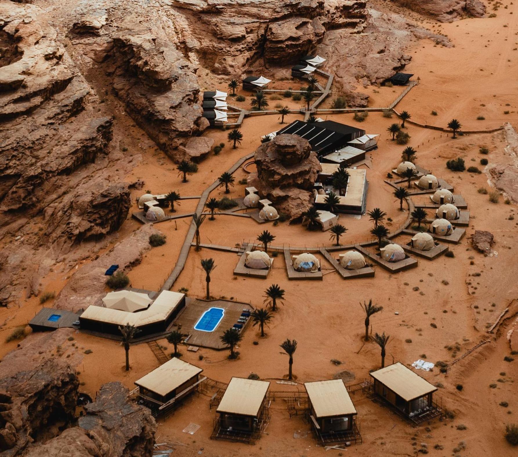 Palmera Camp Wadi Rum Exterior photo
